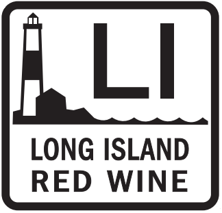Long Island Red Wine Label